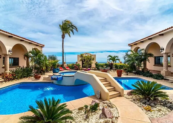 Elegant Hacienda Villa for 20, Ocean Views, Pool