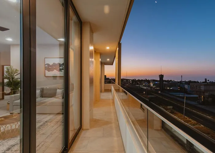 Torre San Angel Infinity Pool Arch Sunset Views