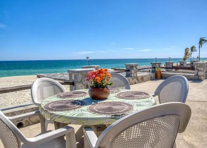 Beautiful Beach House Right On The Sea Of Cortez