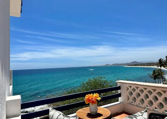 Oceanfront Condo Patio&shared Pool Casita Mar y Sol